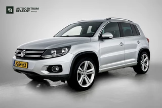 Volkswagen Tiguan 2x R-line( Goed OnderH, Camera, StoelV, Parkeerhulp, Airco, Leder, Cruise Con, Etc)