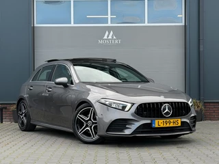Mercedes-Benz A-klasse 180/136pk Business Solution AMG|2020|Automaat|Pano dak|Stoelverw.|Navi|PDC|18" LMV