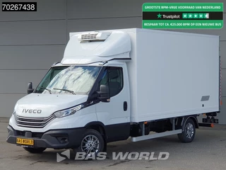 Hoofdafbeelding Iveco Daily Iveco Daily 35S18 3.0L Koelwagen Laadklep Thermoking C-250 LED Navi Airco Cruise Koel Koeler Kühler Kühlwagen Kühlkoffer Bakwagen Airco