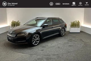 Hoofdafbeelding Škoda Superb Skoda Superb Combi 1.4 TSI iV 218pk DSG Sportline Business Edition | Achteruitrijcamera, Trekhaak Wegklapbaar, Digitaal Instrumentenpaneel |