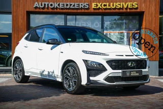 Hoofdafbeelding Hyundai Kona Hyundai Kona 1.0 T-GDI 1.6 T N-Line Camera Stoelvent. Stuurverw DAB+ Navigatie Keyless 200pk!