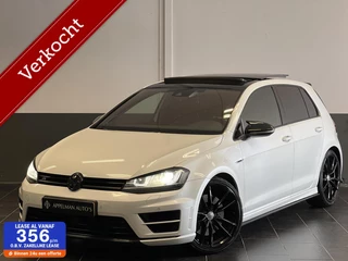 Volkswagen Golf 2.0 TSI R 4Motion | Full | Carbon Stuur | Maxton | Pano | Dynaudio | Camera | Dodehoek | Leder