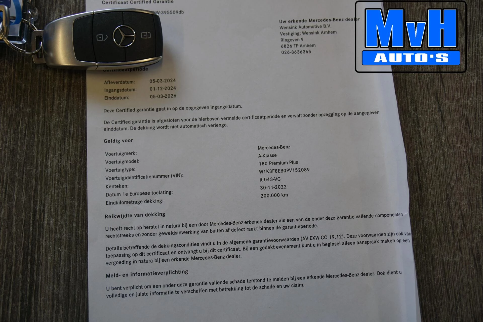 Hoofdafbeelding Mercedes-Benz A-Klasse