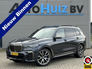 Hoofdafbeelding BMW X7 BMW X7 M50i High Executive M Sport Executive Drive Pro 7-Zits Skylounge Laser Licht 22 Inch Stoelventilatie stuurverwarming Harman-Kardon Carplay Rear Seat Entertainment Night Vision Standkachel