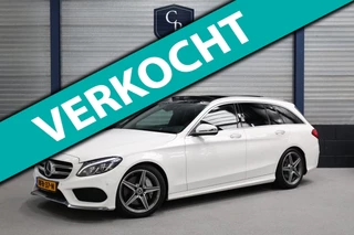 Mercedes-Benz C-klasse Estate 400 4MATIC AMG LED/SFEER/PANO/LEER+S.VERWARMING+VERKOELING/CAM/18"LMV/LINE/ECC/12 MND GARANTIE!