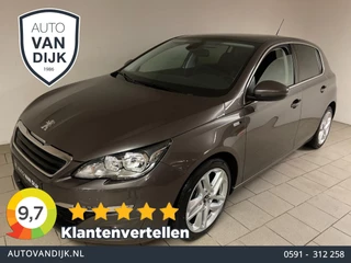 Peugeot 308 1.2 PureTech Style AIRCO NAVI CRUISE BLUETOOTH APPLE CARPLAY ELEK RAMEN CENT VERG VELGEN PRIVACYGLAS ZEER NETTE AUTO