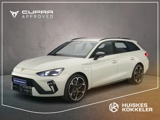 Hoofdafbeelding CUPRA Leon Sportstourer CUPRA Leon Sportstourer VZ Performance 1.5 TSI eHybrid 272pk DSG Automaat Trekhaak, Adaptive cruise control, Sennheiser audio, Achteruitrijcamera, LED koplampen, Elektrische achterklep