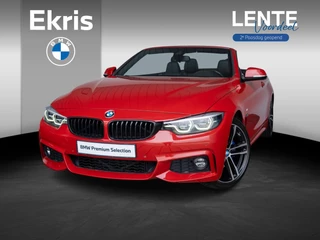 BMW 4 Serie Cabrio 420i | High Executive | M Sport Plus Pakket | Harman Kardon |  Achteruitrijcamera | Stoelverwarming | Air Collar | Head-Up Display | 19'' | Lentevoordeel