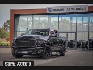 Dodge Ram Pick-Up 2025 NIGHT PREMIUM | BOM VOL + 14.4 INCH SCHERM + LUCHTVERING + HUD | HURRICAN 420PK 636 Nm TWIN TURBO | PRIJS MET LPG EN COVER EN GARANTIE | DUBBELE CABINE | PICK UP | 5 PERSOONS | DC | GRIJSKENTEKEN | PR4 FLAME RED | VOORRAAD NR 2234 - 4995