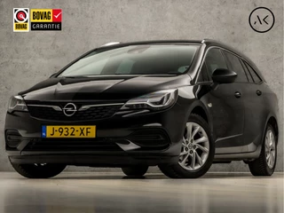Opel Astra Sports Tourer 1.2 Elegance Sport (APPLE CARPLAY, GROOT NAVI, MATRIX LED KOPLAMPEN, KEYLESS, CAMERA, ADAPTIVE CRUISE, GETINT GLAS, LM VELGEN, NIEUWSTAAT)