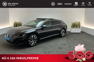 Hoofdafbeelding Volkswagen Arteon Volkswagen Arteon Shooting Brake 1.4 TSI 218pk DSG eHybrid R Line Business | Panoramadak, Trekhaak Zwenkbaar, Park Assist |