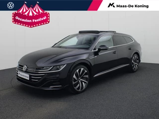 Volkswagen Arteon 1.4 TSIeHybrid 160kW/218PK R-Line Business+ · Panoramadak · Trekhaak · Leder/Alcantara · Garantie tot april 2025