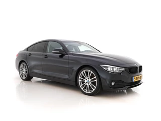 Hoofdafbeelding BMW 4 Serie BMW 4 Serie Gran Coupé 418d High Executive *VOLLEDER | LED-LIGHTS | NAVI-FULLMAP | ECC | PDC | CRUISE | SPORT-SEATS | 19''ALU*