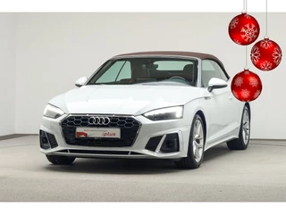 Audi A5 Cabriolet 40 Tfsi S-Tronic S-LINE ** LED, VIRTUAL, BRUIN LEDER, HuD, CLIMA, KEYLESS, 18-inch LMV ** 12 mnd AUDI - GARANTIE ** ** INFORMEER OOK NAAR ONZE AANTREKKELIJKE FINANCIAL-LEASE TARIEVEN **