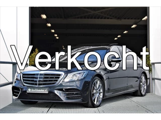 Mercedes-Benz S-Klasse 560e Lang AMG 476pk Pano Burmester TV ChauffeurPakket Massage Trekhaak Stoelventilatie