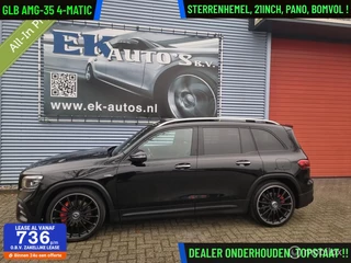 Hoofdafbeelding Mercedes-Benz GLB Mercedes GLB AMG 35 4MATIC Sterrenhemel, 21inch, Pano, Vol !
