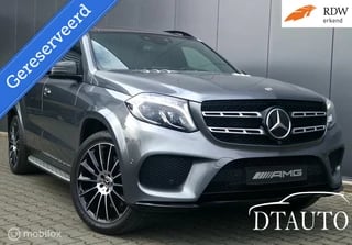 Hoofdafbeelding Mercedes-Benz GLS Mercedes GLS 350d 2xAMG Air Pano Night Harman Grijs Kenteken