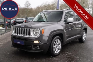 Hoofdafbeelding Jeep Renegade Jeep Renegade 1.6 MultiJet Limited Aut.|Euro 6|GrijsKenteken|BTW|Org NL NAP|Trekhaak|2e Eig|Airco|Camera|Keyless|Cruise|Dealer Onderhouden