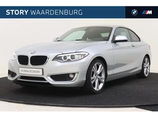 Hoofdafbeelding BMW 2 Serie BMW 2 Serie Coupé 218i Executive Automaat / M Sportonderstel / Cruise Control / Extra getint glas achter / PDC achter / Navigatie / Xenon