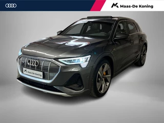 Audi e-tron 55 quattro S edition 95 kWh 300kW/408PK · Panoramadak · Luchtvering · Bang & Olufsen · 360 gr. Camera · Dodehoeksensor · Apple/Android Car Play ·  Drive select