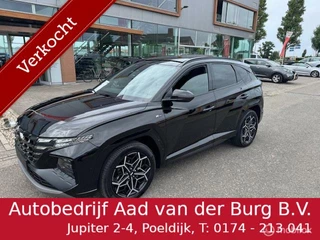 Hyundai Tucson 1.6 T  PHEV N Line Sky 4WD  65km Electr rijden  hierna Hybride , N-Line Luxe uitvoering Panorama Schuif / Kantel dak  , Dodehoek directie , 360o camera , Navigatie , Electr voorstoelen