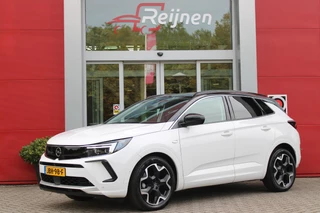 Opel Grandland 1.2 Turbo 130PK AUTOMAAT ULTIMATE | STOEL/STUUR/VOORRUIT VERWARMING | ACHTRERUITRIJ CAMERA | DODEHOEK DETECTIE | ELEKTRISCH BEDIENBARE ACHTERKLEP | FULL LED MATRIX KOPLAMPEN | NAVIGATIE | 19" LICHTMETALEN VELGEN | ALCANTARA BEKLEDING | APPLE CARPLAY/ANDROID AUTO | DRAADLOZE TELEFOONLADER | KEYLESS ENTRY/START | BLACK PACK | ADAPTIVE CRUISE CONTROL |