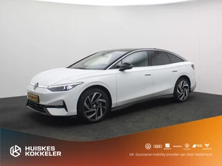 Hoofdafbeelding Volkswagen ID.7 Volkswagen ID.7 Pro Business 286pk Automaat Warmtepomp, Trekhaak, Panoramadak, Adaptive cruise control, LED matrix verlichting, Navigatie, 360 camera, Stuurwiel verwarmd, Airco, Stoelverwarming, Parkeersensoren