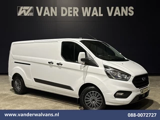 Ford Transit Custom 2.0 TDCI 131pk L2H1 Euro6 Airco | Navigatie | Camera | Apple Carplay | 2800kg trekvermogen LED, Cruisecontrol, Stoelverwarming, Verwarmde Voorruit, Parkeersensoren, Bijrijdersbank