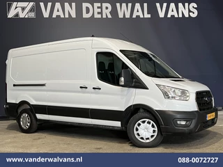 Ford Transit 2.0 TDCI 130pk L3H2 Euro6 # Airco | Navigatie | Stoelverwarming | Camera | Apple Carplay | Android Auto LED, cruisecontrol, parkeersensoren, verwarmde voorruit, 2500kg trekvermogen