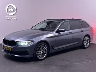 BMW 5 Serie Touring 530i Sportline 252pk | Panodak | Luxe Lederen comfortstoelen Memory | Head-up Display | Carplay | 360 Camera | Stoelventilatie |