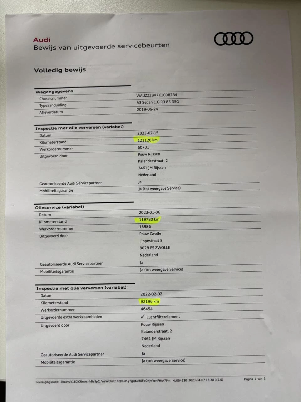 Hoofdafbeelding Audi A3