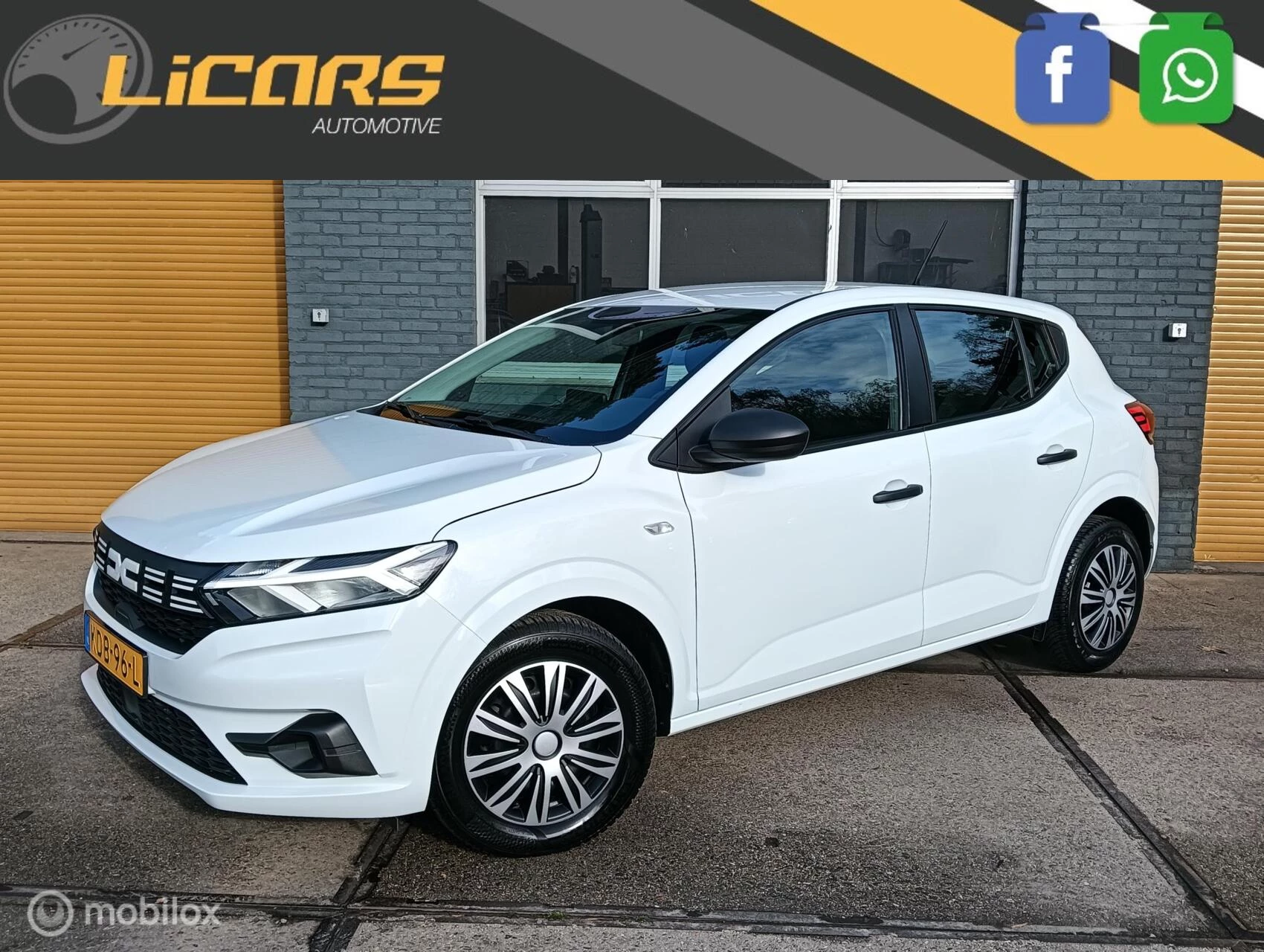 Hoofdafbeelding Dacia Sandero