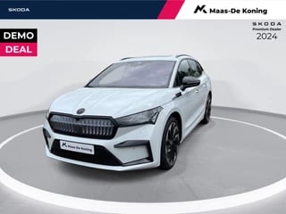 Hoofdafbeelding Škoda Enyaq iV Skoda Enyaq 60 Sportline | Upgrade Business | 21 Supernova | Panoramadak| Demo deal!!