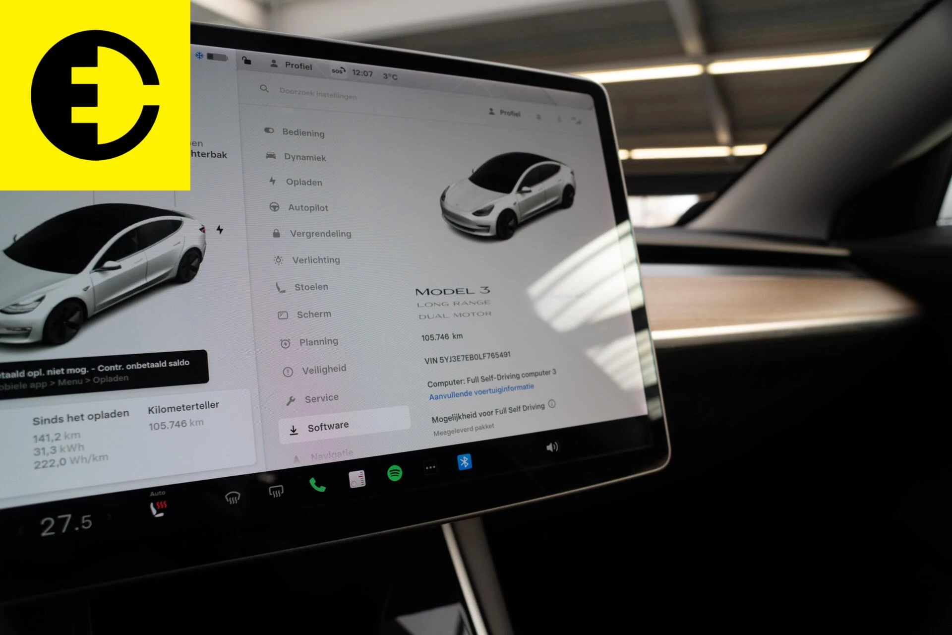 Hoofdafbeelding Tesla Model 3