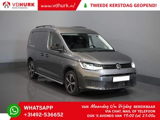 Volkswagen Caddy Cargo 2.0 TDI 125 pk Aut. 2x Schuifdeur/ LED/ Keyless/ Camera/ Cruise/ LMV/ Stoelverw./ CarPlay