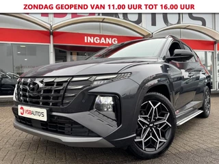 Hoofdafbeelding Hyundai Tucson Hyundai Tucson 1.6 T-GDI N-LINE PHEV 4WD 265PK AUT. HALF-LEER NAVI CAMERA CARPLAY