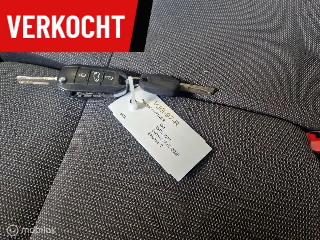 Hoofdafbeelding Peugeot Partner