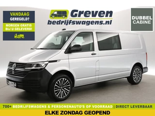Hoofdafbeelding Volkswagen Transporter Volkswagen Transporter 2.0 TDI T6 L2H1 150PK | DC | Automaat | Airco | Adaptive Cruise | Carplay | Trekh. | Stoelverw.