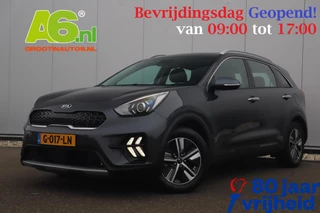 Kia Niro 1.6 GDi Hybrid DynamicLine 140PK Automaat Half Leder Navigatie Camera Adaptive Cruise Clima Carplay Android