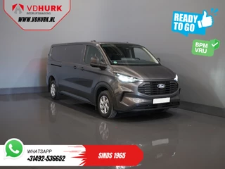 Ford Transit Custom 320 2.0 TDCI 136 pk Aut. L2 Trend BPM VRIJ! Garantie 3-28'/ LED/ Adapt.Cruise/ 2.7t Trekverm./ Carplay/ Camera/ Trekhaak