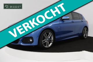 BMW 1-serie 118i High Executive M Sport AUTOMAAT (PANORAMADAK, M-PAKKET, STOELVERWARMING, LED, PARKEERSENSOREN)