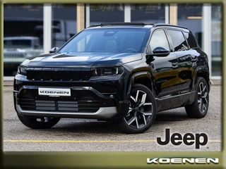 Hoofdafbeelding Jeep Compass Jeep Compass First Edition 74kWh PANO / CONVENIENCE PACK / WARMTEPOMP / 8 JAAR GARANTIE