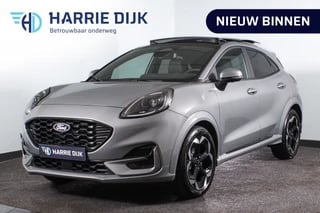 Ford Puma 1.0 EcoBoost 125 PK Hybrid ST-Line X - Automaat | Nieuw model | S/K-panodak | Dig. Cockpit | Cruise | Stoel-+Stuurverw. | Elek. klep | PDC | Camera | NAV+App. connect | ECC | LM 17" |