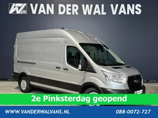 Ford Transit 2.0 TDCI 131pk L3H3 Euro6 Airco | Camera | Apple Carplay | Cruisecontrol | Verwarmde voorruit Parkeersensoren, Android Auto, Stoelverwarming, Bijrijdersbank
