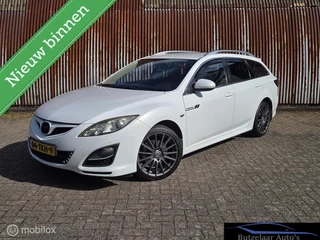 Mazda 6 Sportbreak 2.0 GT-M Line Pearl White|Stoelverwarming