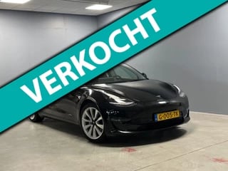 Hoofdafbeelding Tesla Model 3 Tesla Model 3 Long Range 75 kWh AWD AUTOPILOT DUAL MOTOR PANO LEER