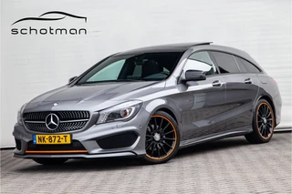 Hoofdafbeelding Mercedes-Benz CLA Mercedes-Benz CLA Shooting Brake 180 AMG OrangeArt Edition Panorama, Navi, Sfeerverlichting 2015
