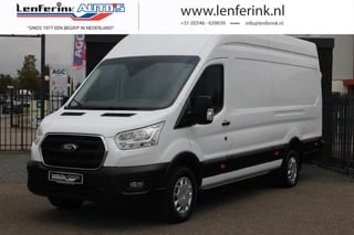 Ford Transit 2.0 TDCi 130 pk L4H3 Jumbo va 239,- p/mnd Airco Cruise Control, 270 Graden Deuren, PDC V+A, 3-Zits