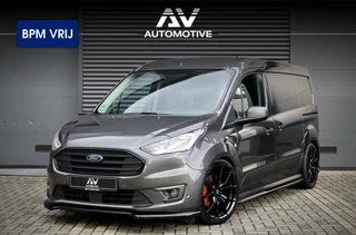 Hoofdafbeelding Ford Transit Connect Ford Transit Connect 1.0 Ecoboost L2 Raptor Edition | BPM VRIJ | L+R Schuifdeur | Cruise control | Camera | Navigatie | CarPlay | DAB | Stoelverwarming | Airco | Dealer onderhouden | Nieuwe APK | Onderhoudsbeurt