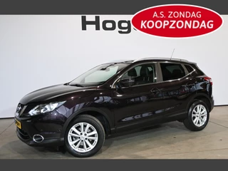 Nissan QASHQAI 1.2 Tekna 17" Ecc Navigatie Stoelverwarming LED Goed Onderhouden! Inruil Mogelijk!